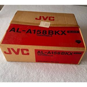 Vintage JVC AL-A158BKX Turntable/New in Box